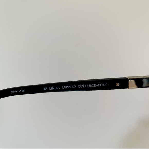 The Row x Linda farrow black round sunglasses - Picture 5 of 5